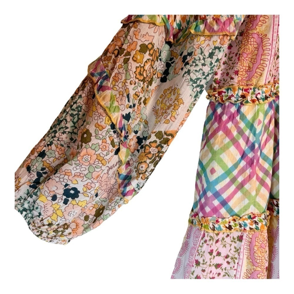 Barok Paris Spring Fling Patchwork Mini Dress NWT… - image 6